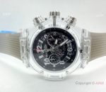 Best Quality Hublot Big Bang Unico Sapphire Replica Watch Gray Rubber Strap